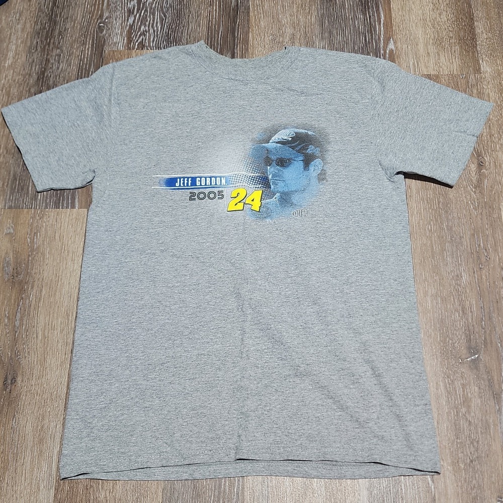 Jeff Gordon #24 T Shirt Mens M Winners Circle Double-Side 2005 Nextel Cup Racing